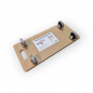 Preview: Transportroller mit weichen Rollen, Tragkraft 200kg, MDF-Platte 29 x 58cm