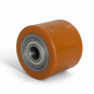 Preview: Lose Hubwagen-Gabelrolle, Polyurethan, orange, Rad-Dm 85 mm, Artikel-Nr.: IAHK.085-70-20-EL70