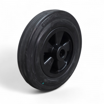 Loses Vollgummi-Rad 250 mm mit Kunststoff-Felge und Rollenlager