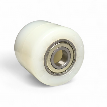 Lose Hubwagen-Gabelrolle, Polyamid, weiß, Rad-Dm 75mm (Restposten), Artikel-Nr.: I00K.075-65-20-EL65