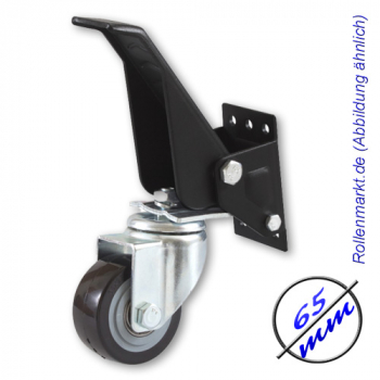 Preview: Workbenchcaster Heberolle 65 mm PVC-Rad | Set 4 Stück