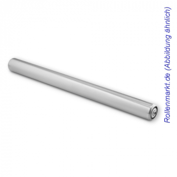 Standard Tragrolle Stahl, verzinkt, Ø 50 mm, EL=200 mm mit Innengewinde M8