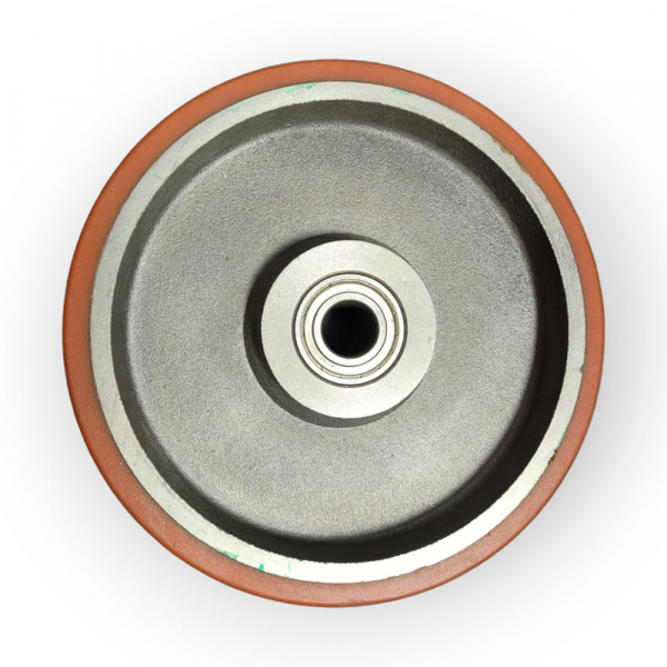 Loses Schwerlast-Rad 300 mm mit Gussfelge-Felge, PU-Bandage und Kugellager