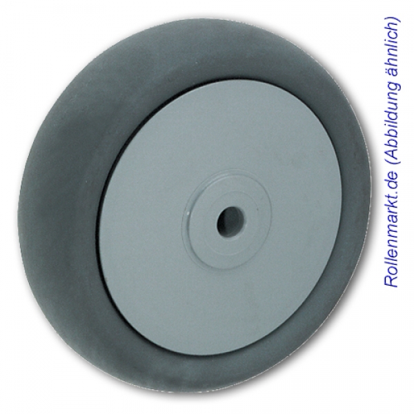 Loses TP-Gummirad 160 mm, grau